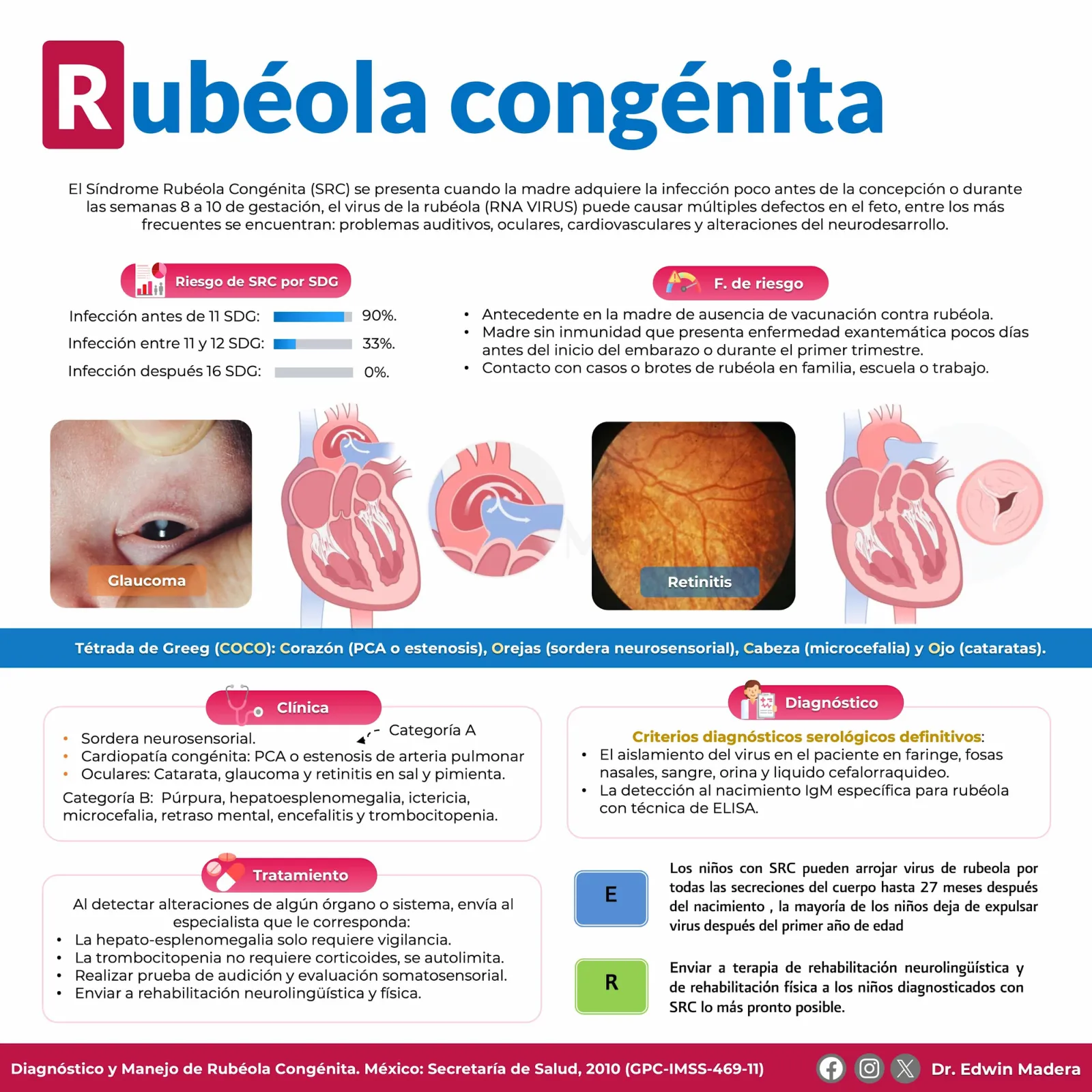 STORCH Rubéola congénita