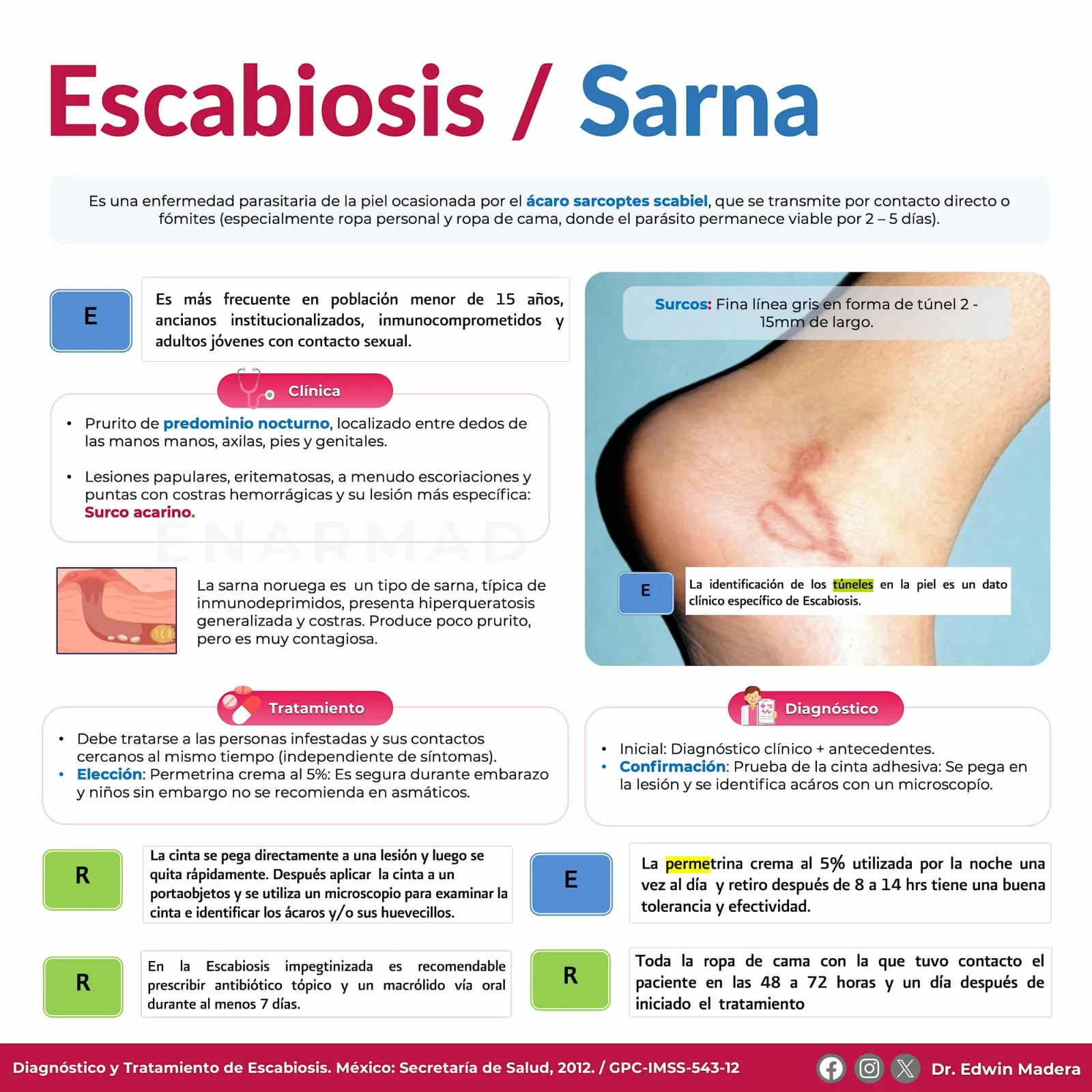 Escabiosis - Sarna
